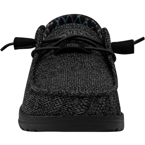 Women’s HEY DUDE Wendy Sox Black Slip-on Loafers - Size 8 - NWOT - Picture 10 of 11